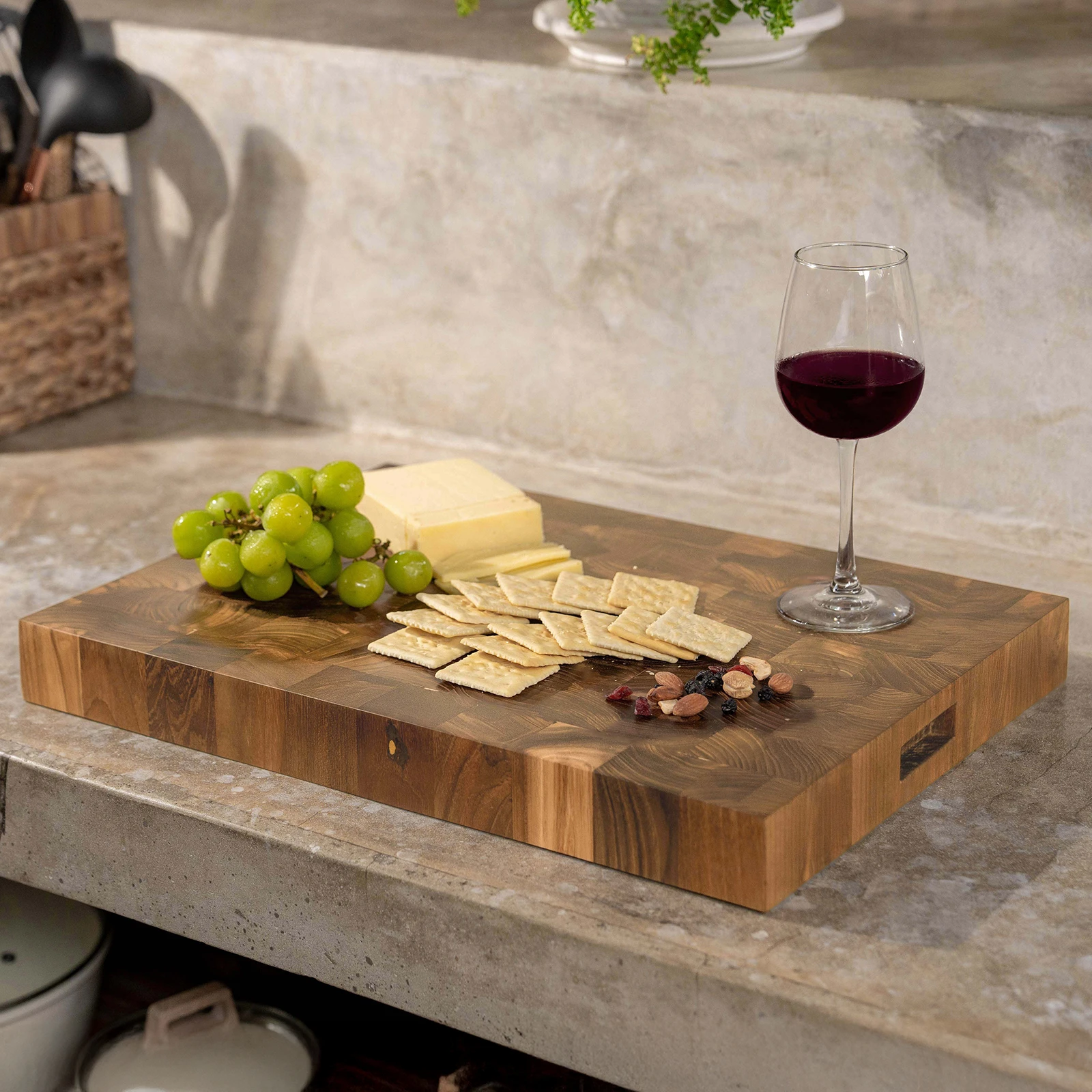Ndalem End Grain Cutting Board 1